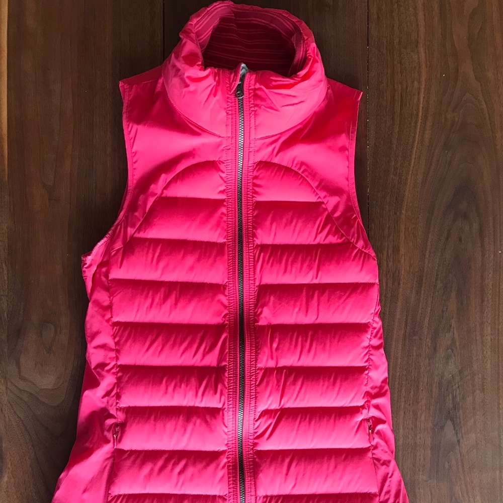 Lululemon puffer vest Size 4